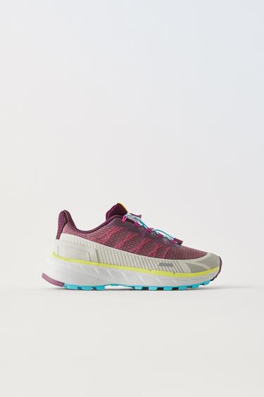 КРОССОВКИ С ПОДОШВОЙ VIBRAM® — ЛИЛОВЫЙ от Zara — изображение 0