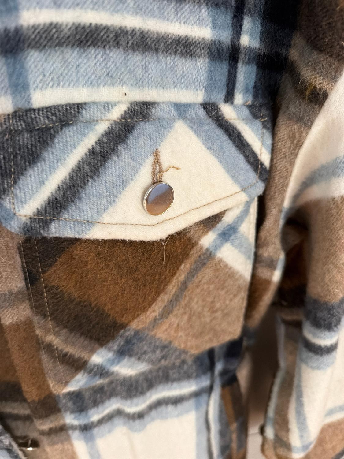 LONGLINE CHECK OVERSHIRT - Image 2