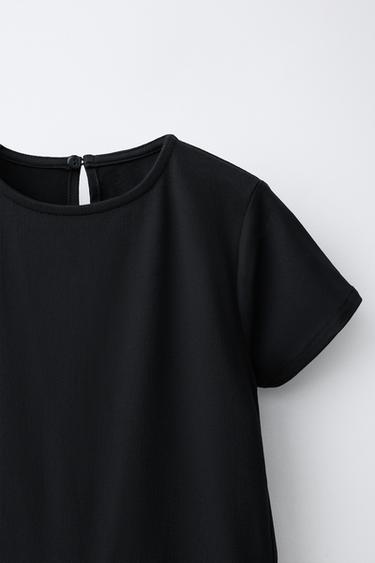 COMBINAISON LONGUE FOULARD - Noir de Zara - Image 2