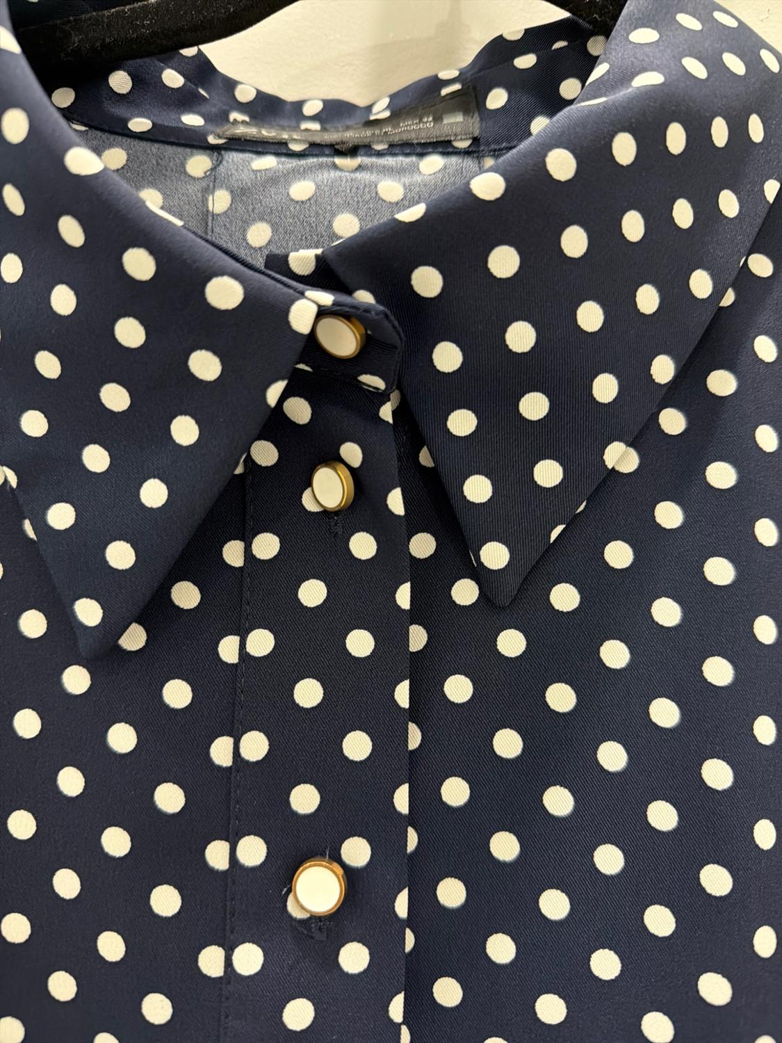 SHORT POLKA DOT DRESS - Image 3