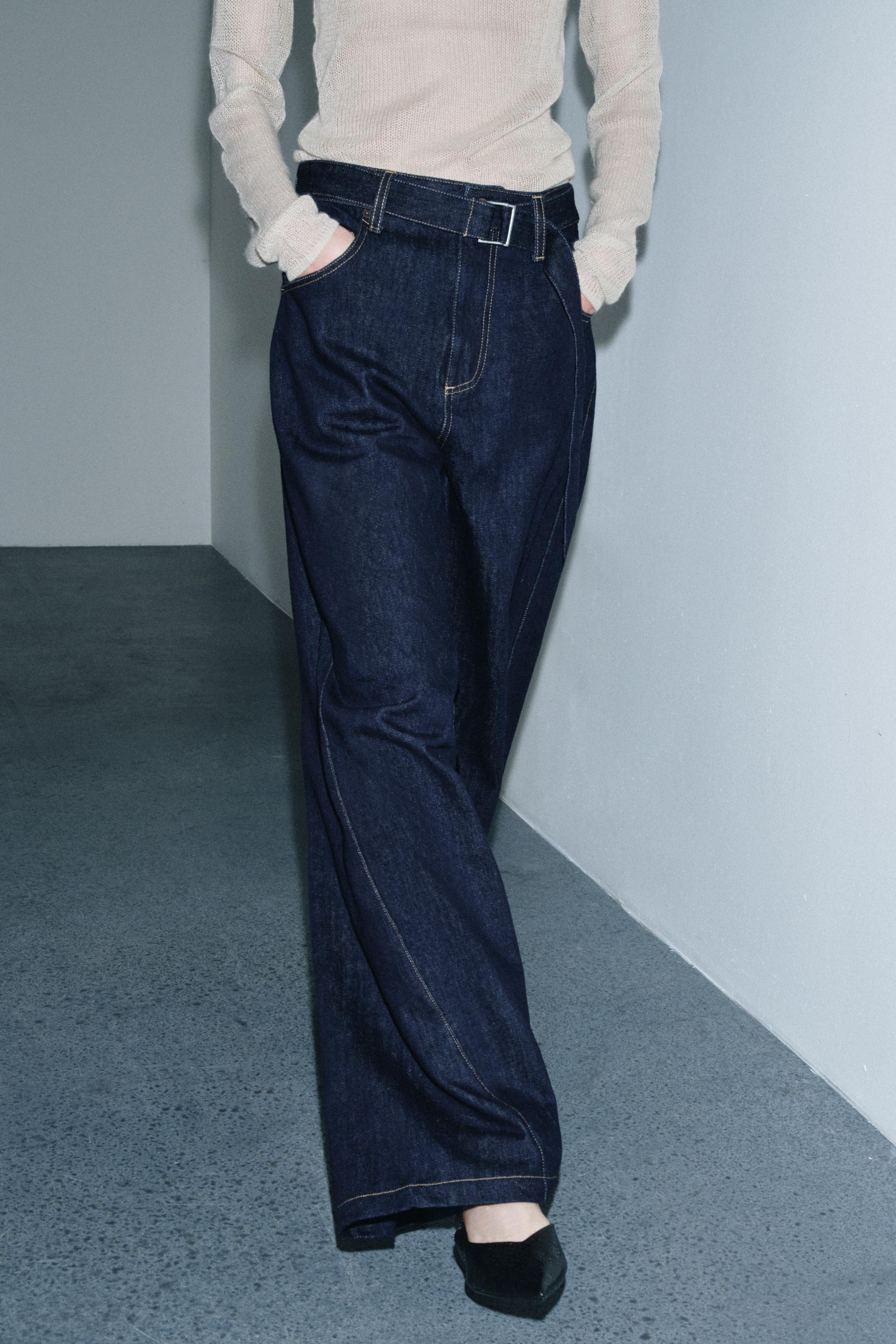 ZARA デニムベルトポケット　新品　完売品 ZARA - ZARA デニムベルトポケット 新品 完売品の通販 by mam shop