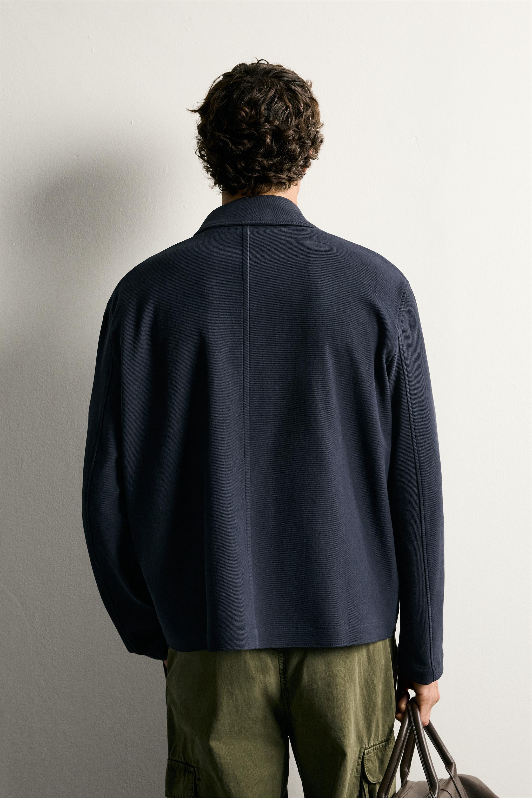 SURCHEMISE REGULAR FIT ZIPPÉE