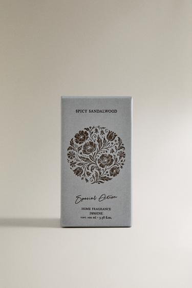 (100 ML) SPICY SANDALWOOD REED DIFFUSERS - Grey marl by Zara - Image 3