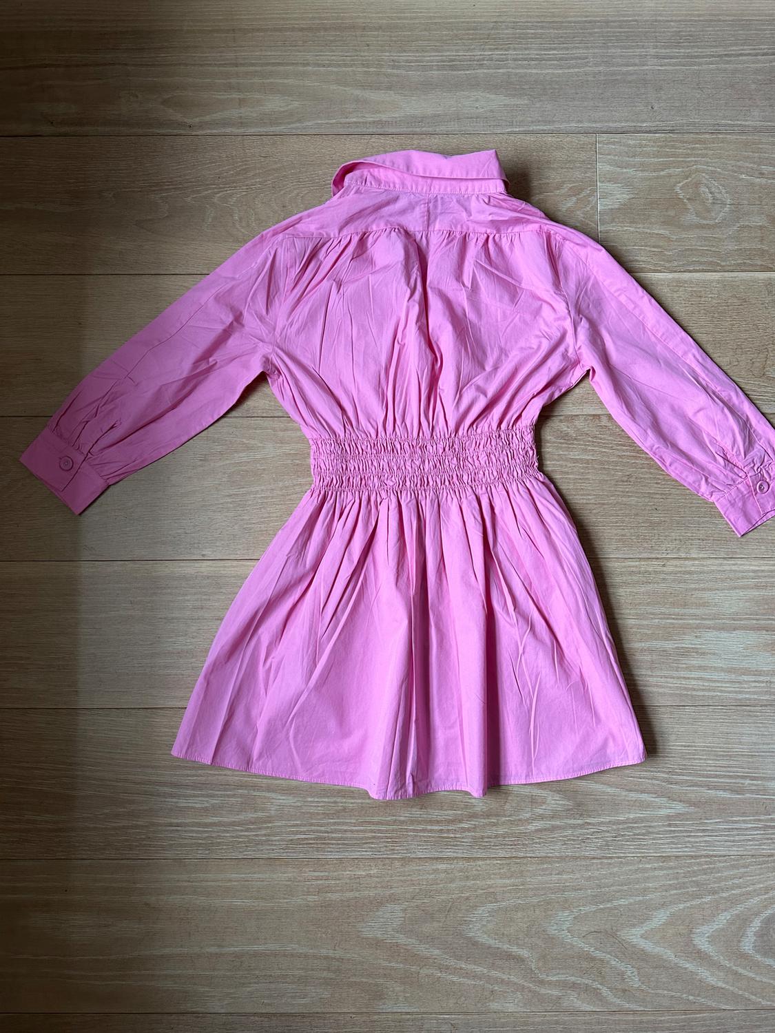 SHORT POPLIN DRESS - Image 4