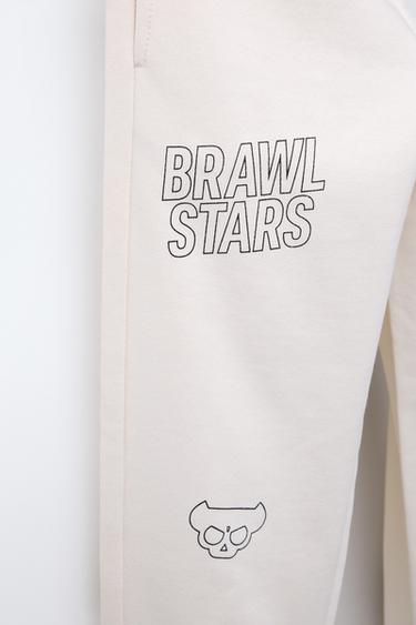 BRAWL STARS © SUPERCELL OY JOGGERS - Light ecru by Zara - Image 3