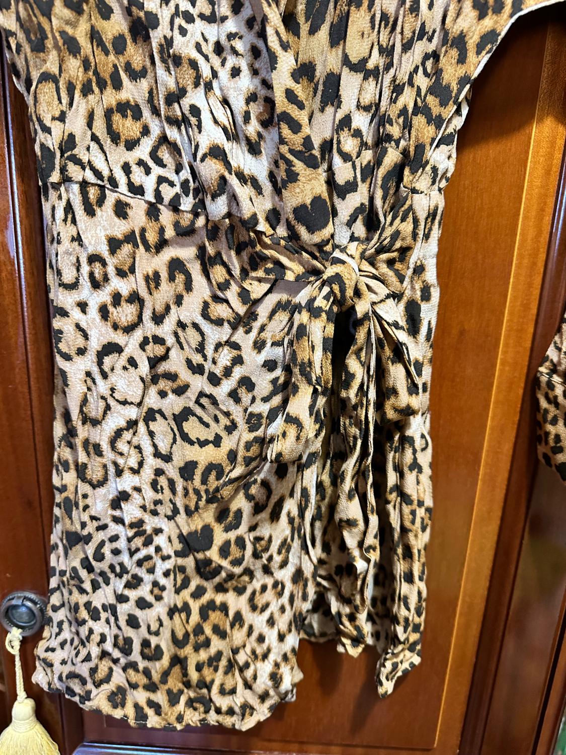 LEOPARD PRINT JUMPSUIT DRESS - Image 2