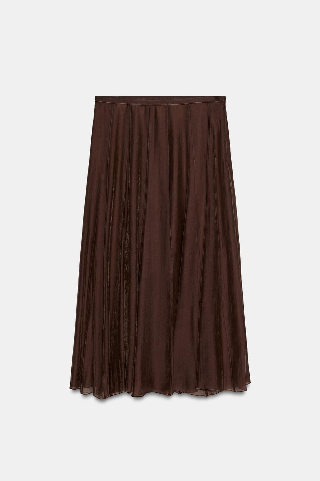 ZW COLLECTION FLOWING COMBINED SKIRT