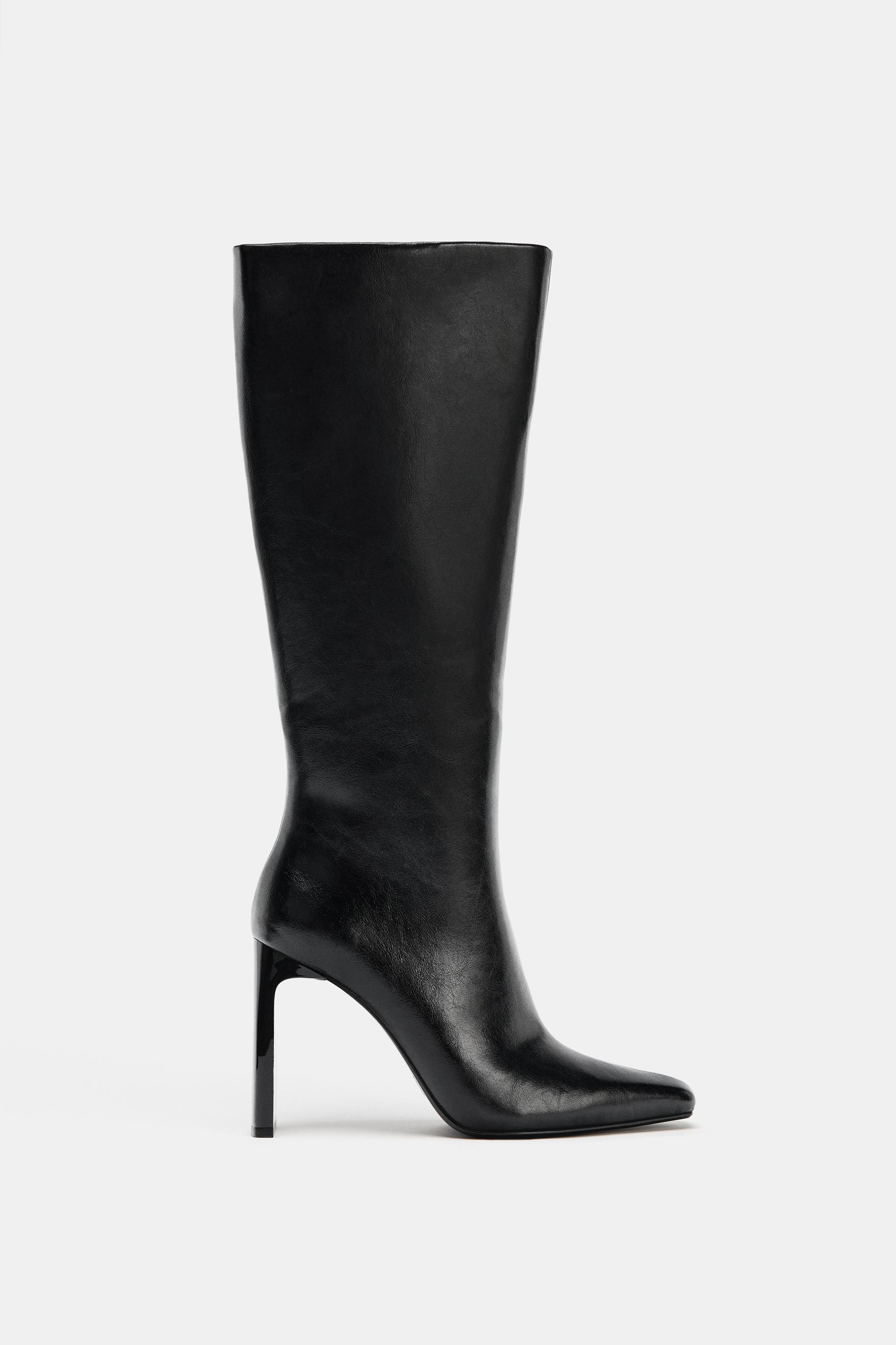 POINTED TOE HEEL BOOTS