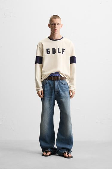 CAMISETA TEXTOS ESTAMPADOS GUITARRICADELAFUENTE - Crudo de Zara - Imagen 0