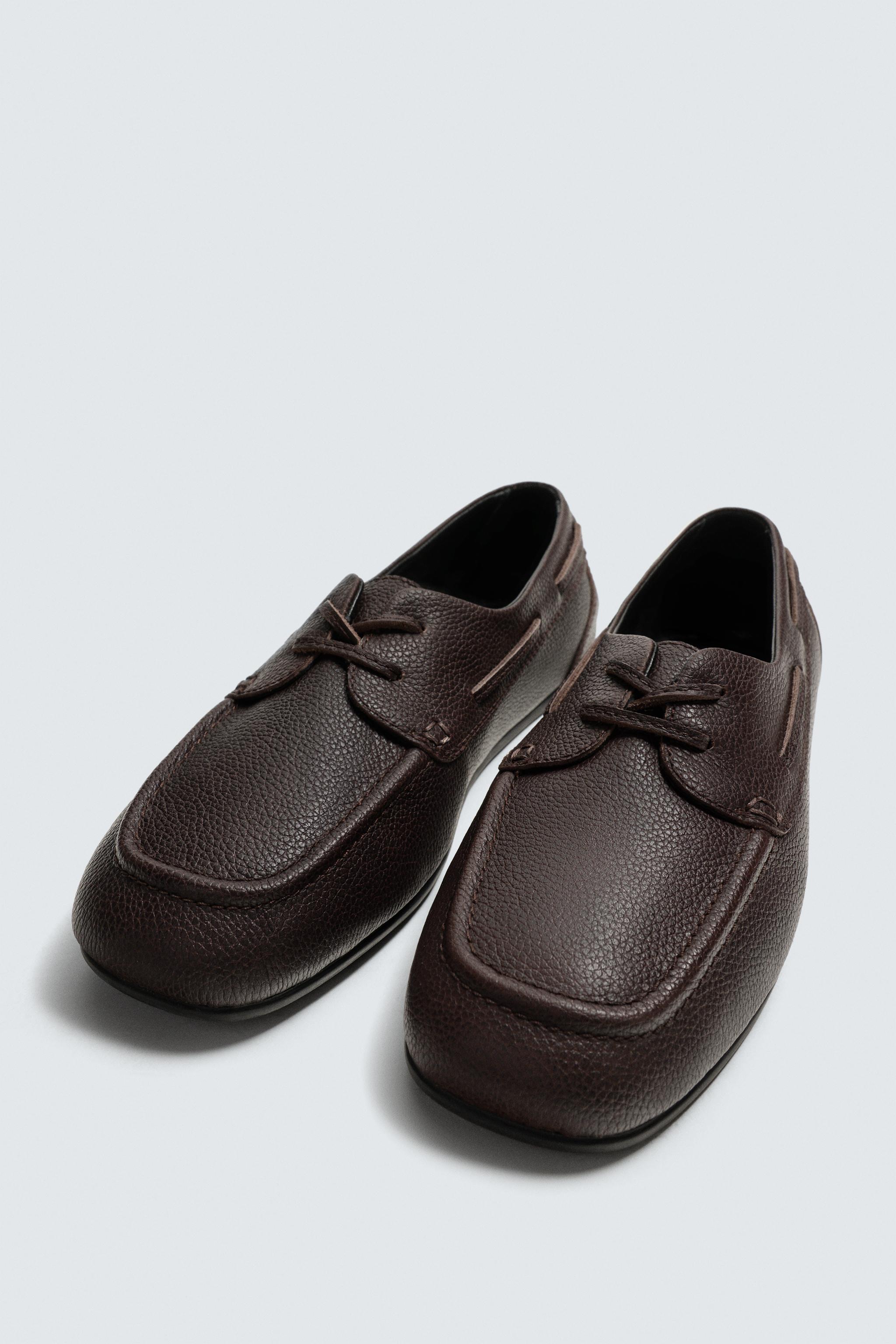 CHAUSSURES BATEAU EN CUIR