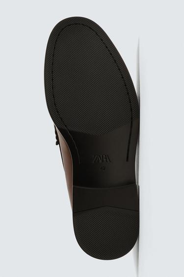 DRESS PENNY LOAFERS - Brown by Zara - Image 6