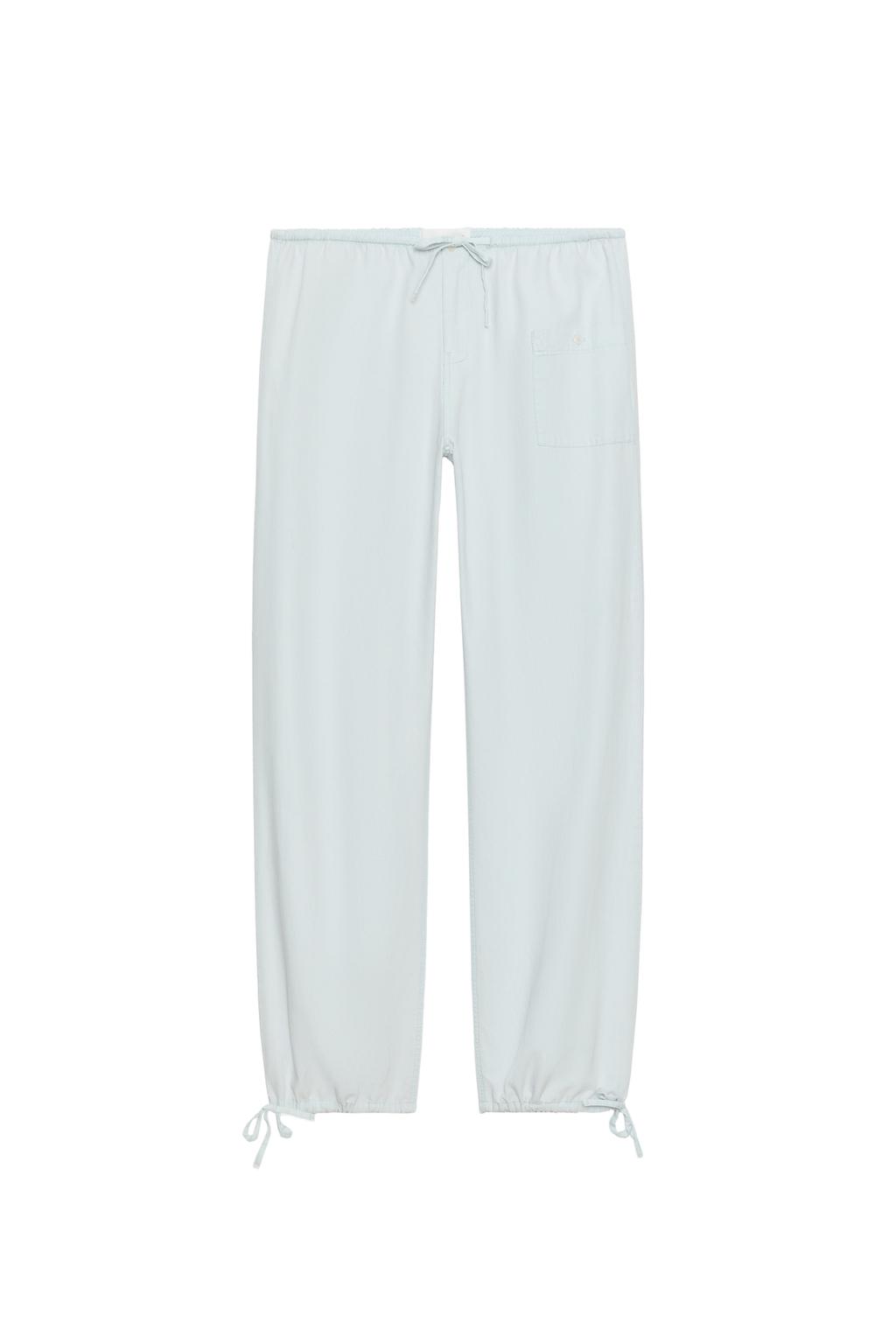 DRAWSTRING FLOWY PANTS - image 3