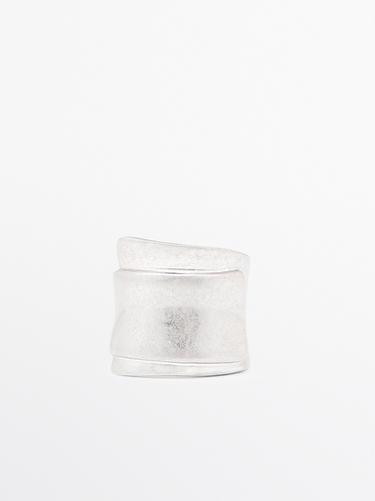 Zara Almond ring - Silver - Image 0