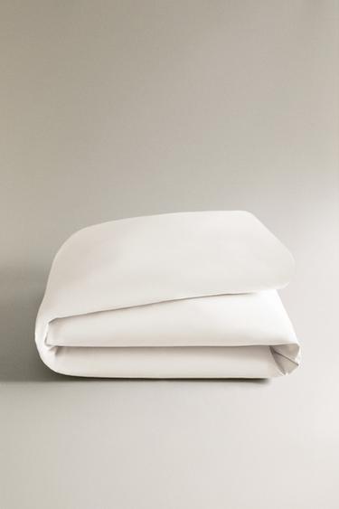 HOUSSE DE COUETTE SATIN (300 FILS) - Blanc de Zara - Image 4