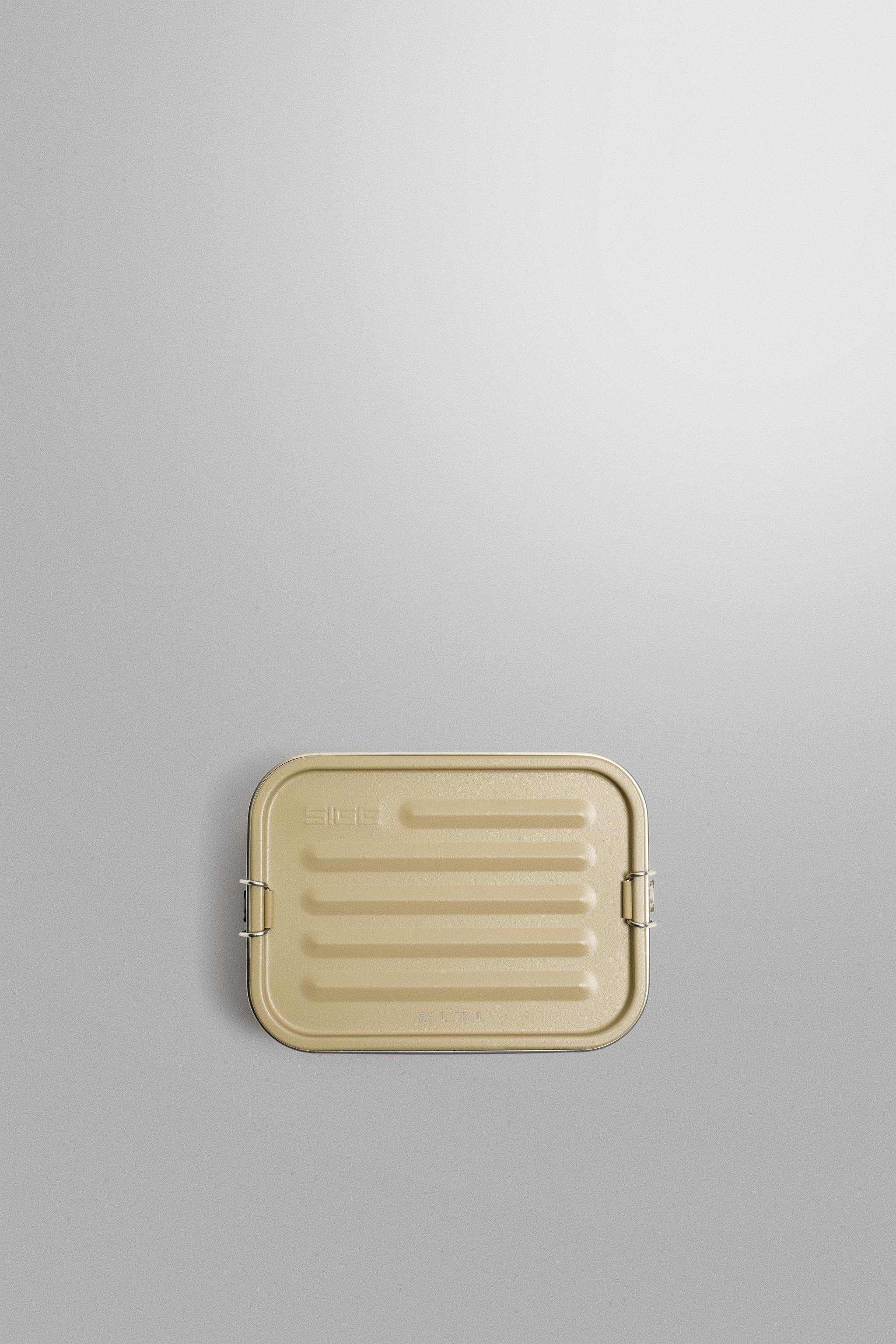SIGG STAINLESS STEEL LUNCH BOX - Khaki Green | ZARA United States
