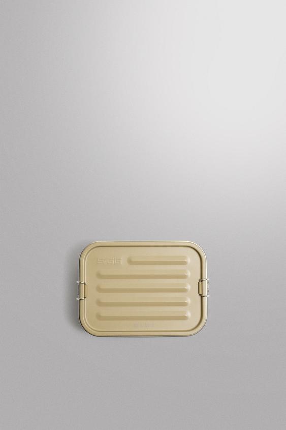 BOÎTE À DÉJEUNER EN ACIER INOXYDABLE SIGG - Vert kaki de Zara - Image 0