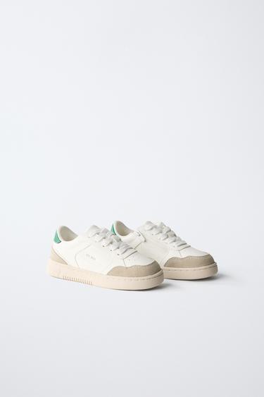 Zara COMBINATION SNEAKERS - White