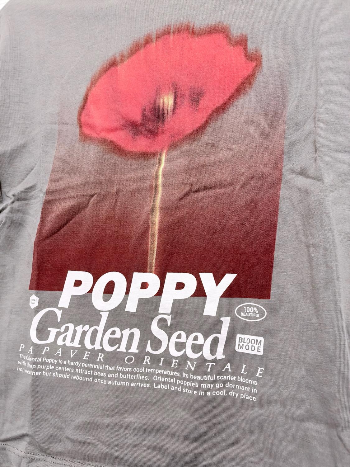 POPPY PRINT T-SHIRT - Image 2