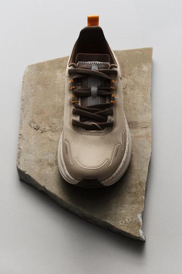 Zara ATHLETIC SHOES WITH SOLE DETAIL - Off White