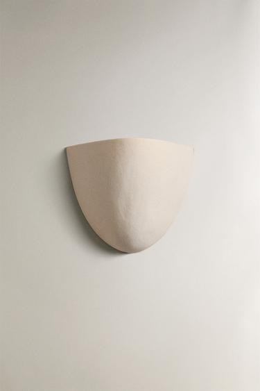 LAMP | CERAMIC WALL LIGHT - White by Zara - Image 0