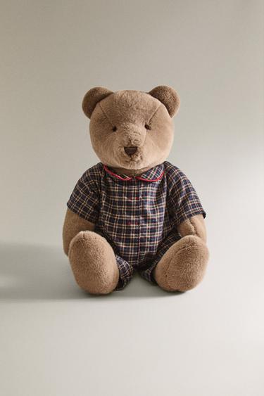 Zara CHILDREN'S CHRISTMAS BEAR SOFT TOY (60 CM) - 棕色