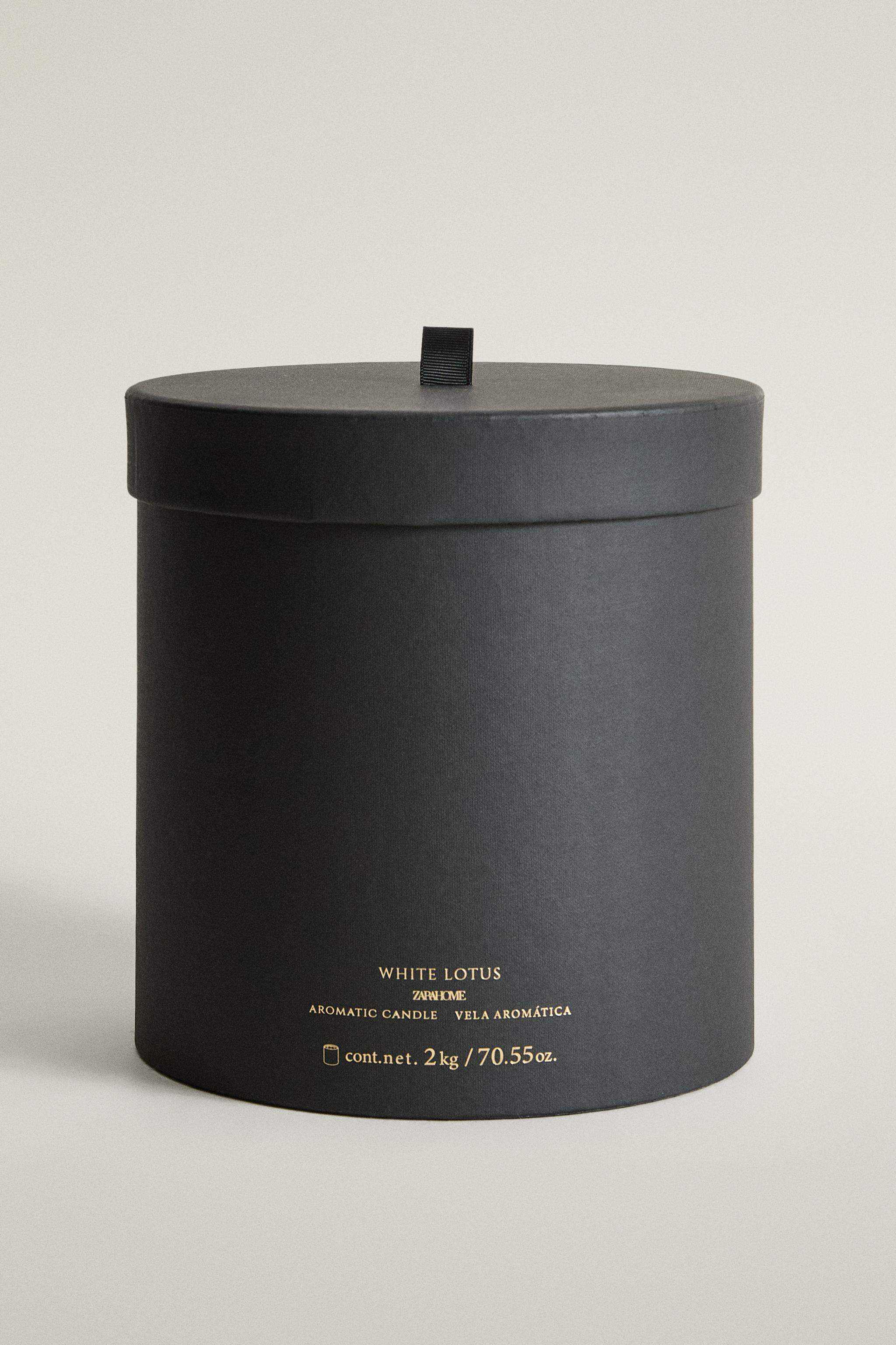 (2 KG) WHITE LOTUS SCENTED CANDLE