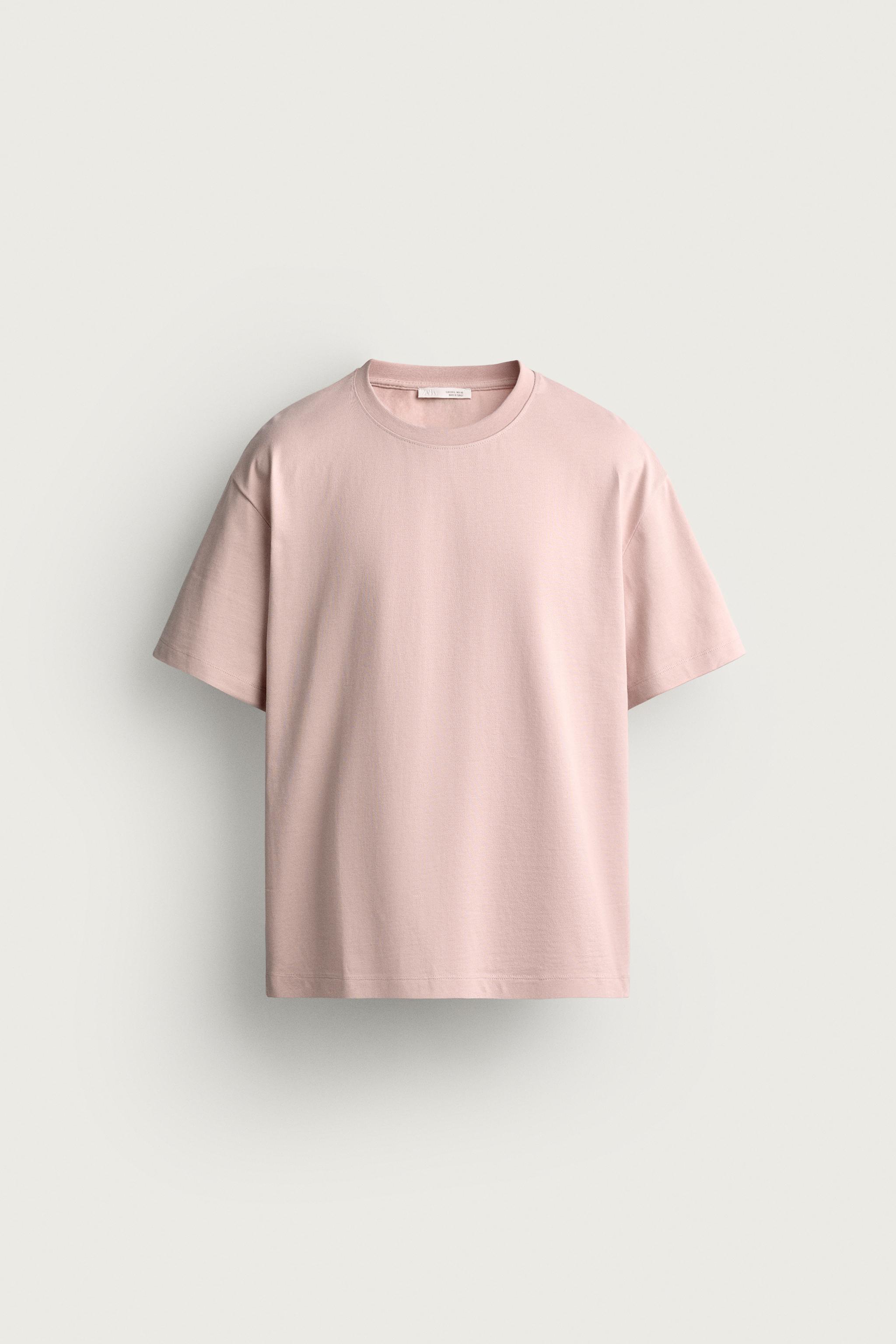 BASIC HEAVYWEIGHT T-SHIRT /03 — Faded pink