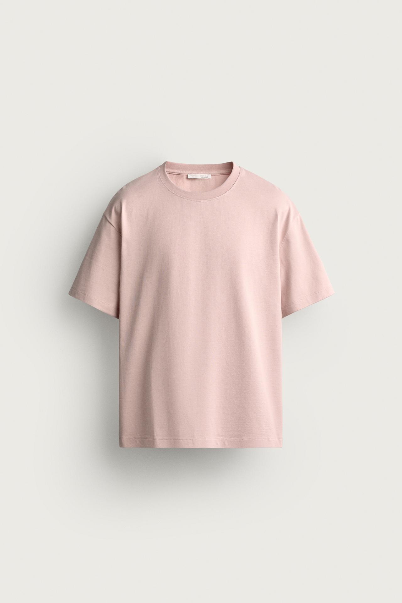 BASIC HEAVYWEIGHT T-SHIRT /03 — Faded pink