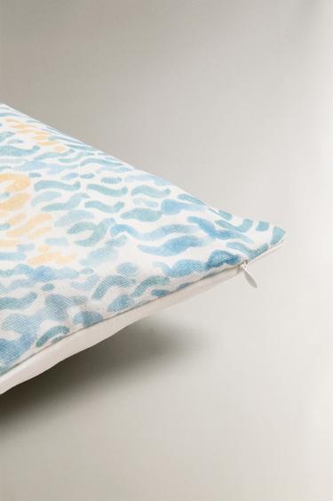 HOUSSE DE COUSSIN PAYSAGE - Bleu moyen de Zara - Image 4