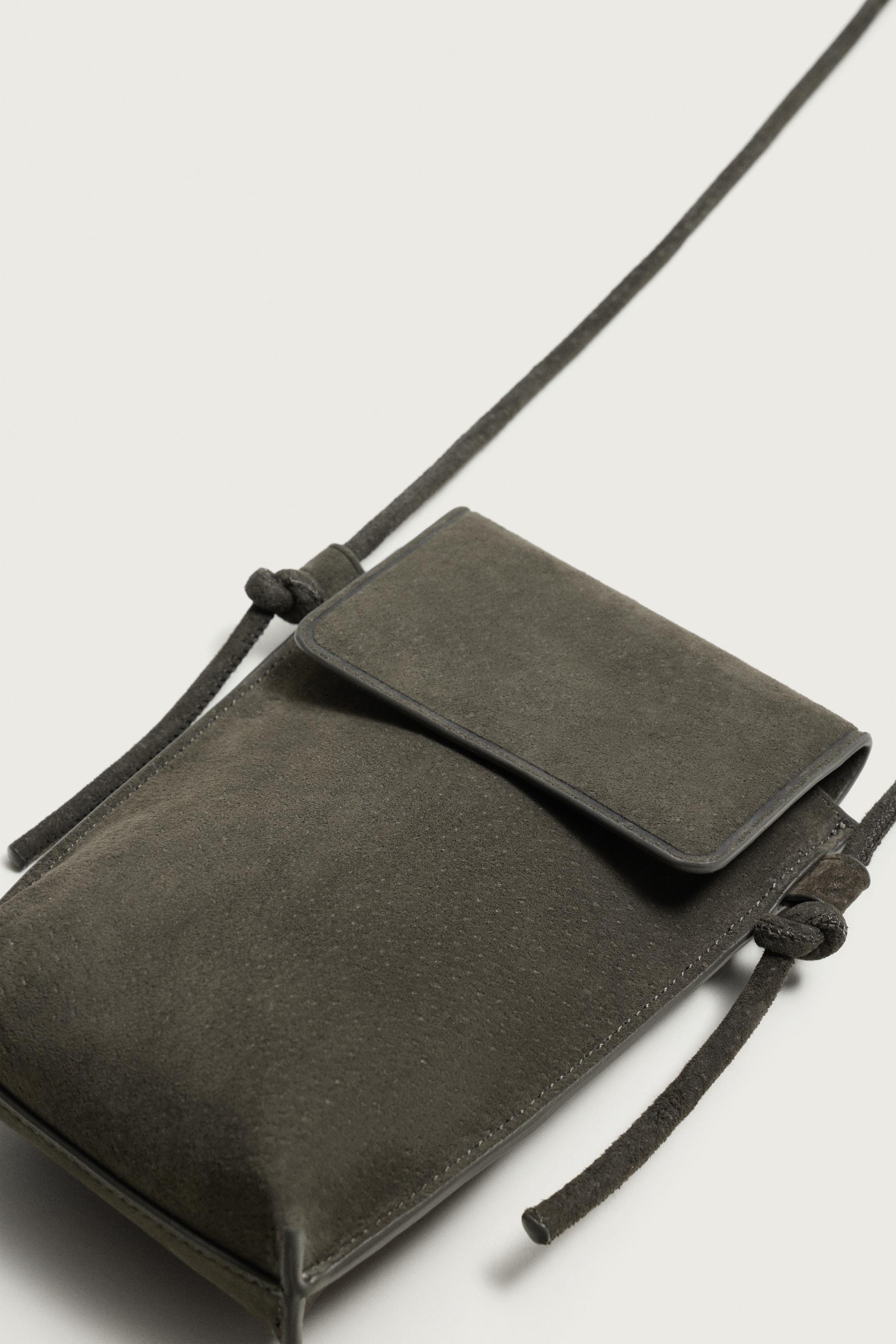 LEATHER CROSSBODY BAG