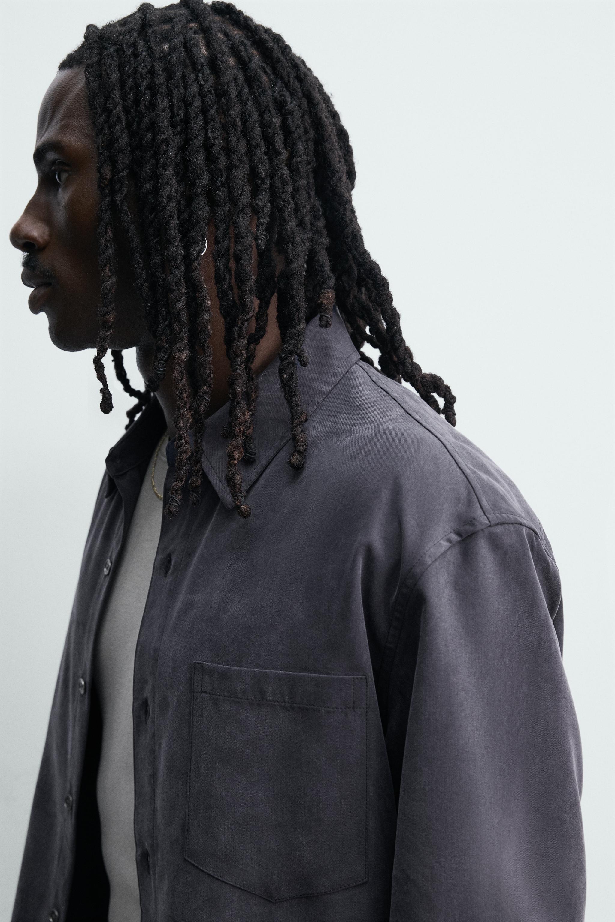 CHEMISE FLUIDE COUPE DÉCONTRACTÉE