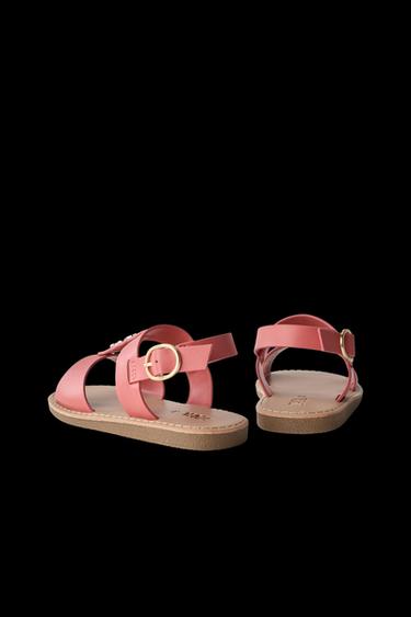 DETAILED SANDALS - Fuchsia by Zara