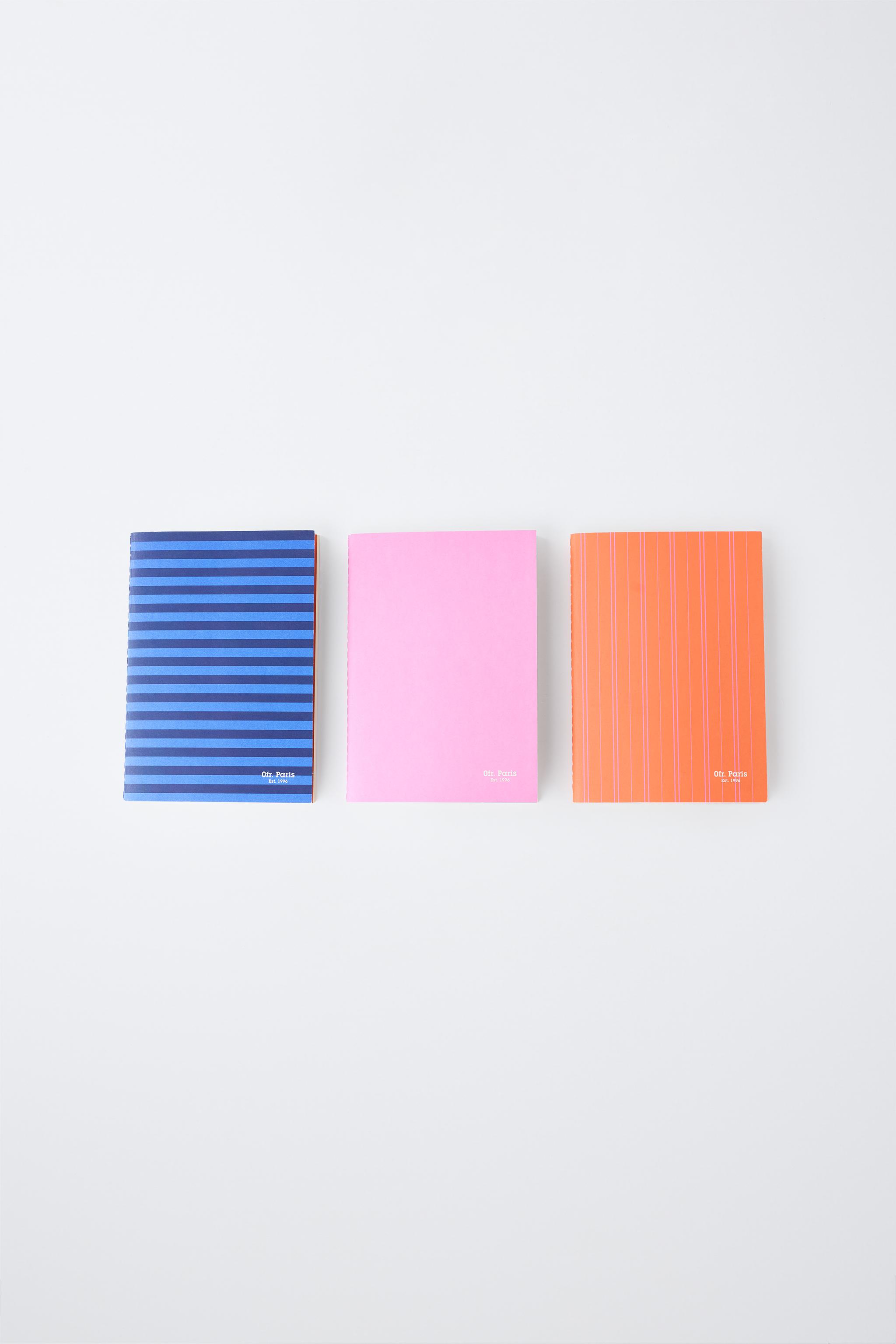 A5 NOTEBOOKS PACK (PACK OF 3) | 0FR. PARIS