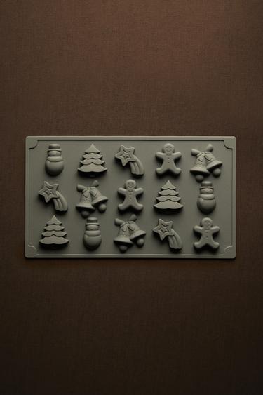 CHRISTMAS ELEMENTS BAKING MOULD - Bluish by Zara - Image 4