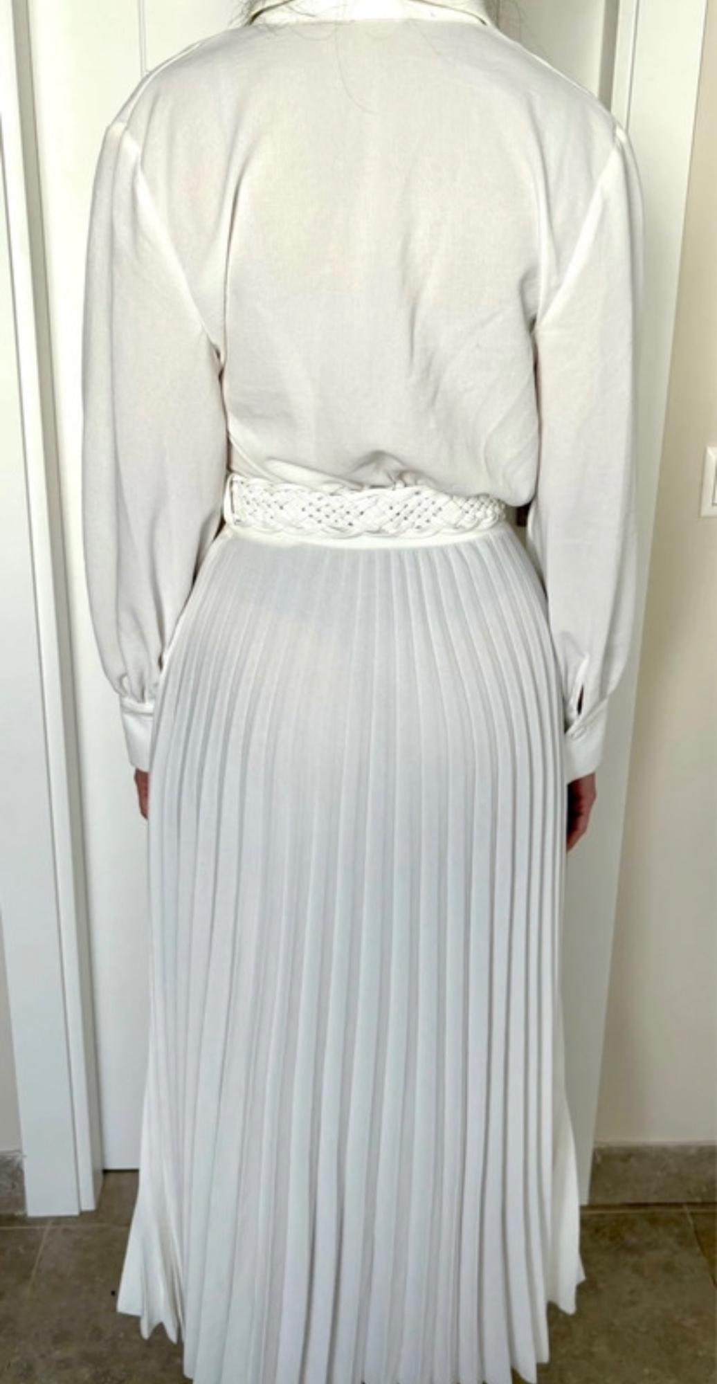 PLEATED MIDI DRESS - Image 2