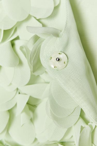 PETAL COAT - Mint by Zara - Image 8