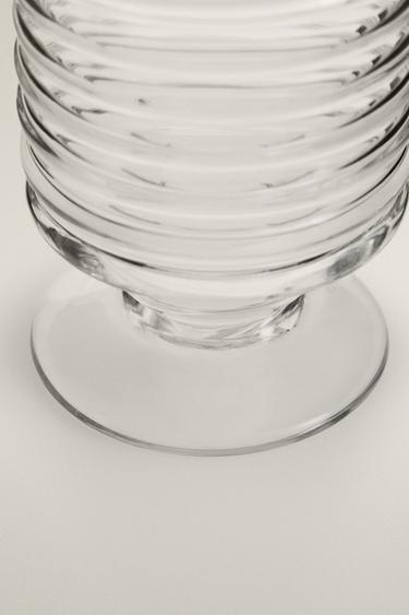 RAISED LINE WINE GLASS - Transparent by Zara - Image 3