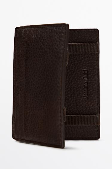 Nappa leather "magic" wallet — Brown 2