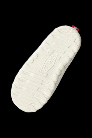 THE AVENGERS © MARVEL HIGH-TOP SNEAKERS - White by Zara