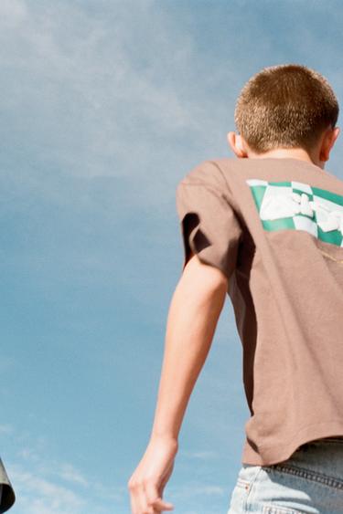 GRAPHIC PRINT T-SHIRT - Brown by Zara