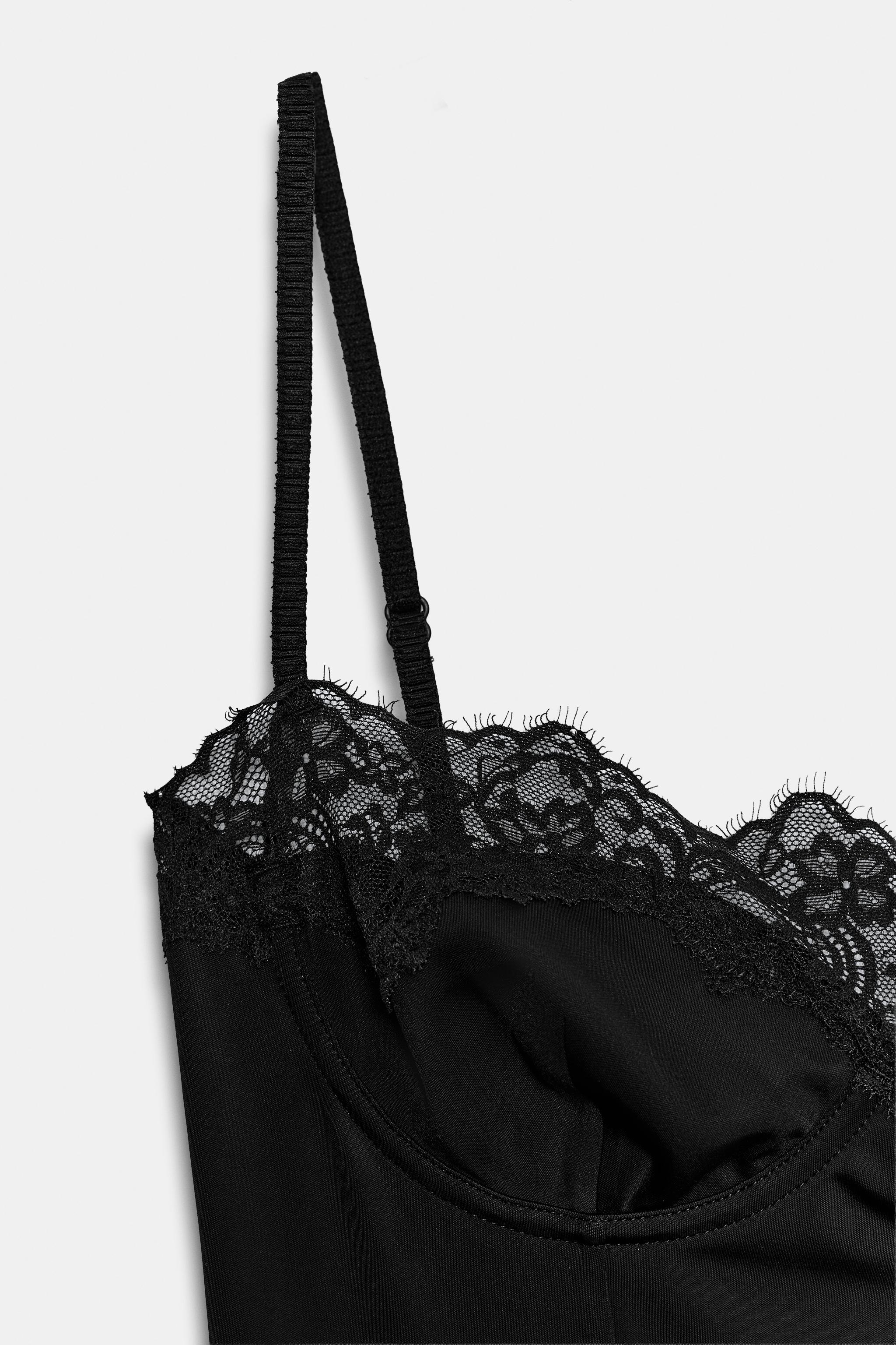BODY À ARMATURES ET DENTELLE