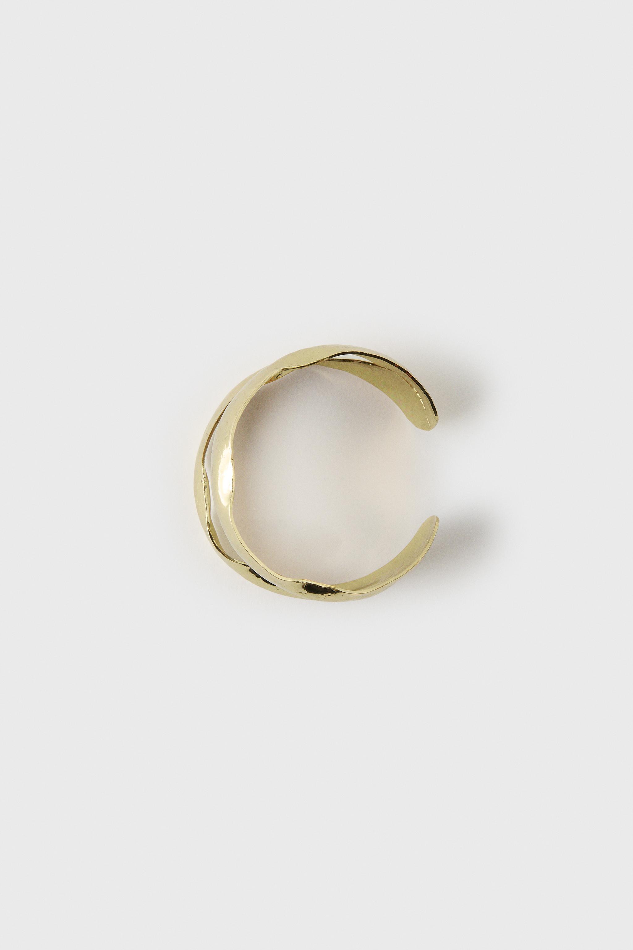 Bracelet Triple Rang Fantaisie Doré - Création Design Avec Cristaux Z104 - Marque Lilei Créa - Neuf Avec étiquettes