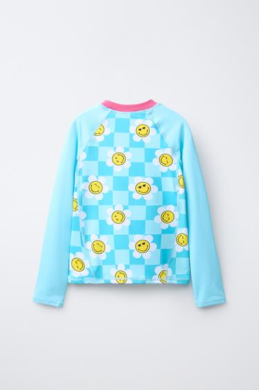 T-SHIRT DE BAIN SMILEYWORLD ® - Turquoise de Zara - Image 1