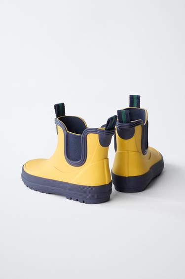 BOTTES DE PLUIE COLORÉES - Jaune de Zara - Image 4