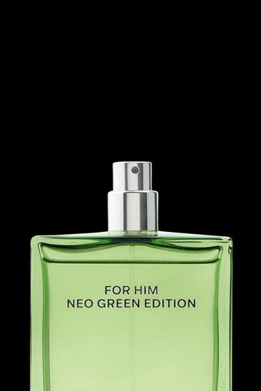 Zara FOR HIM NEO GREEN EDITION EDP 100ML (3.38 FL.OZ) - TINTED LEATHER