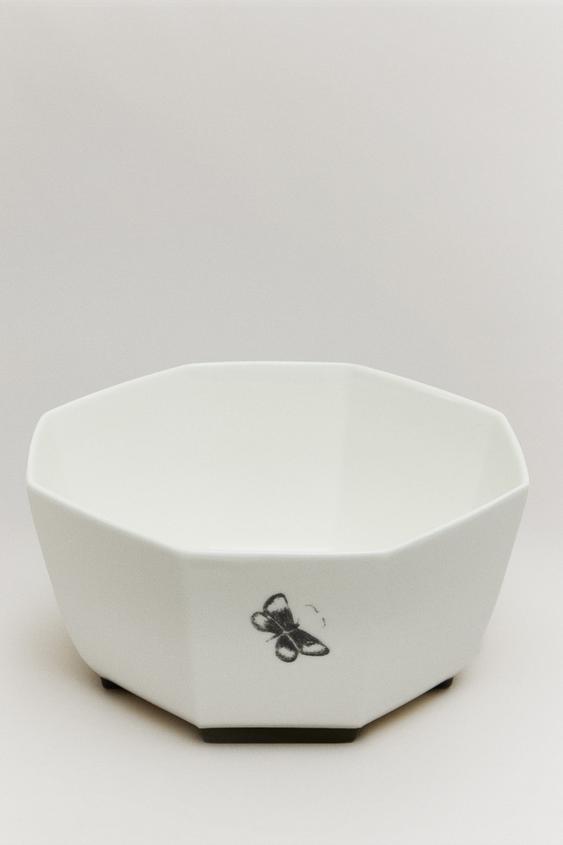 THE SKY OCTAGONAL SALAD BOWL - Blanco de Zara - Imagen 0