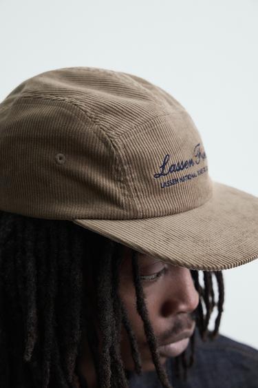 CORDUROY FLAT PEAK CAP - Beige by Zara - Image 2