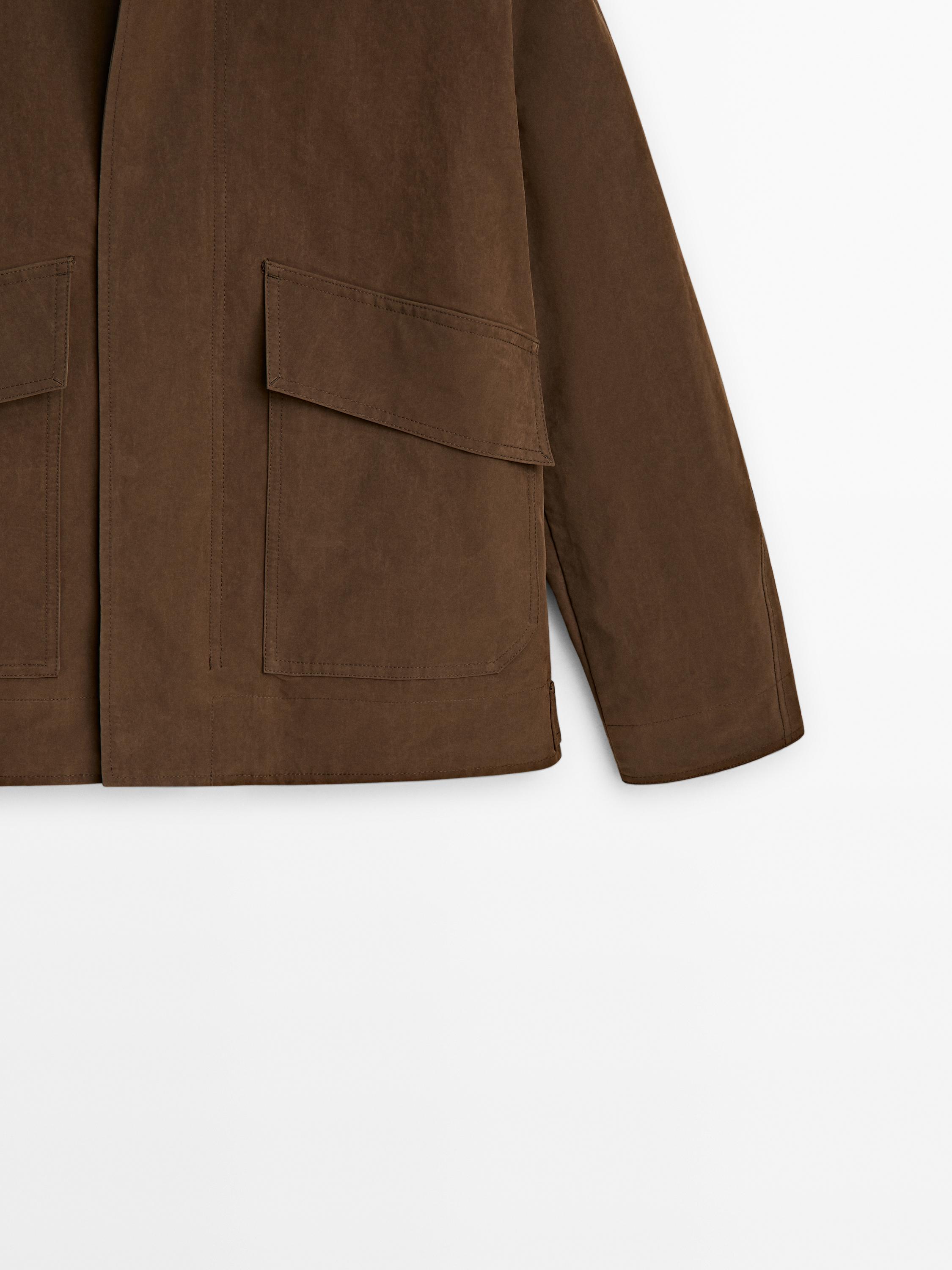 2-in-1 jacket with pockets - Studio - Toffee | ZARA United States