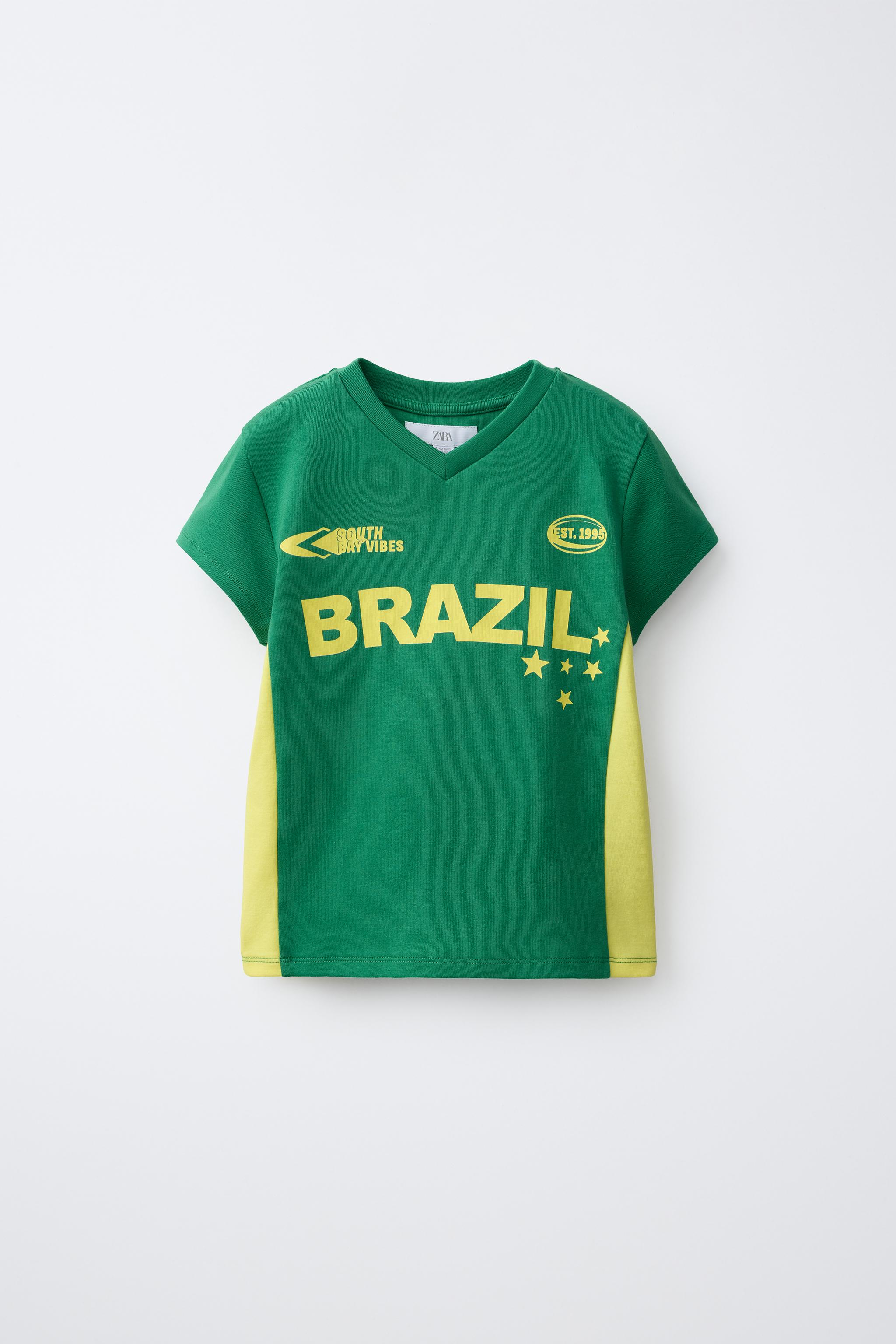 ARGENTINA PRINT T-SHIRT — GREEN