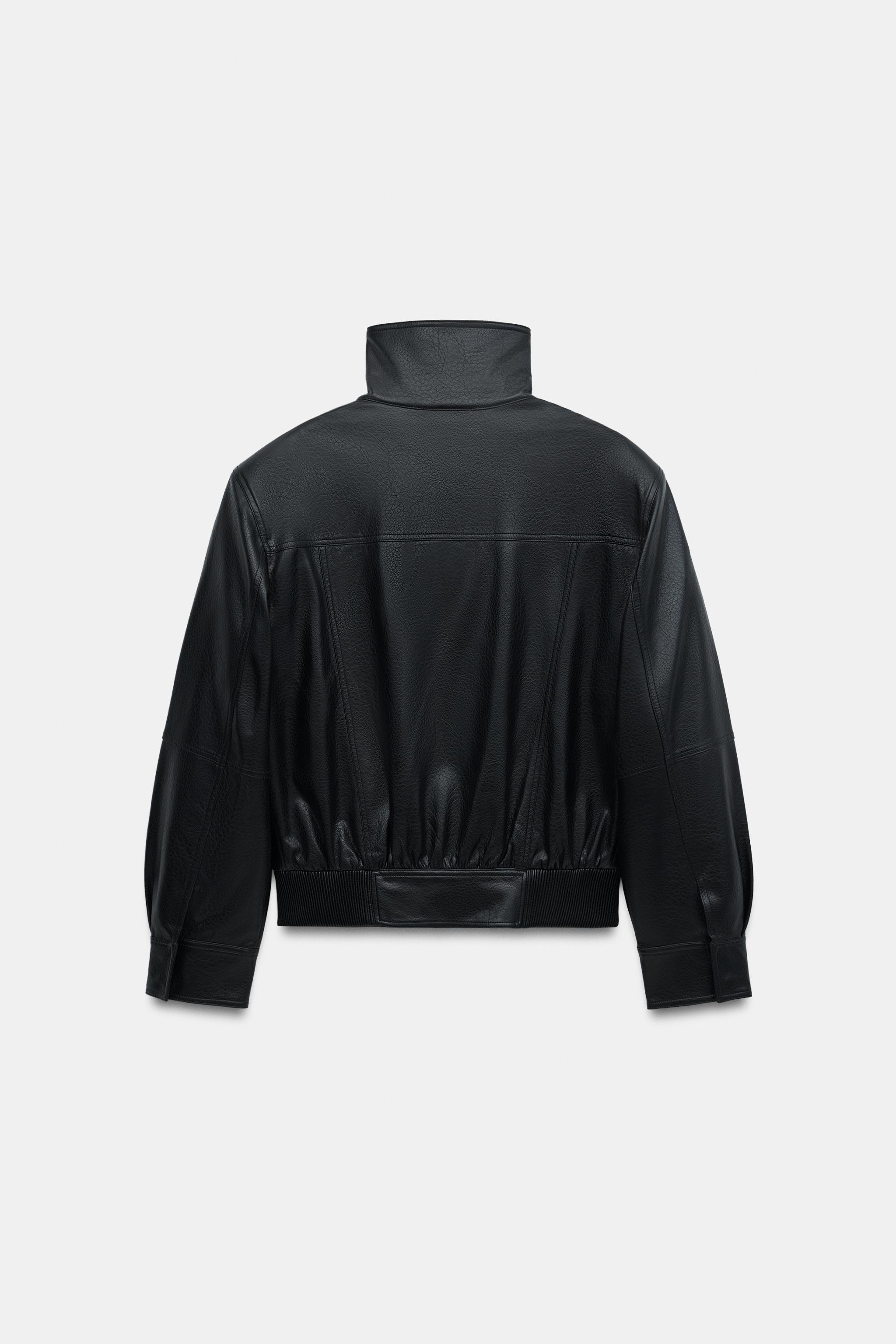 VESTE MATIÈRE SYNTHÉTIQUE ÉPAULETTES